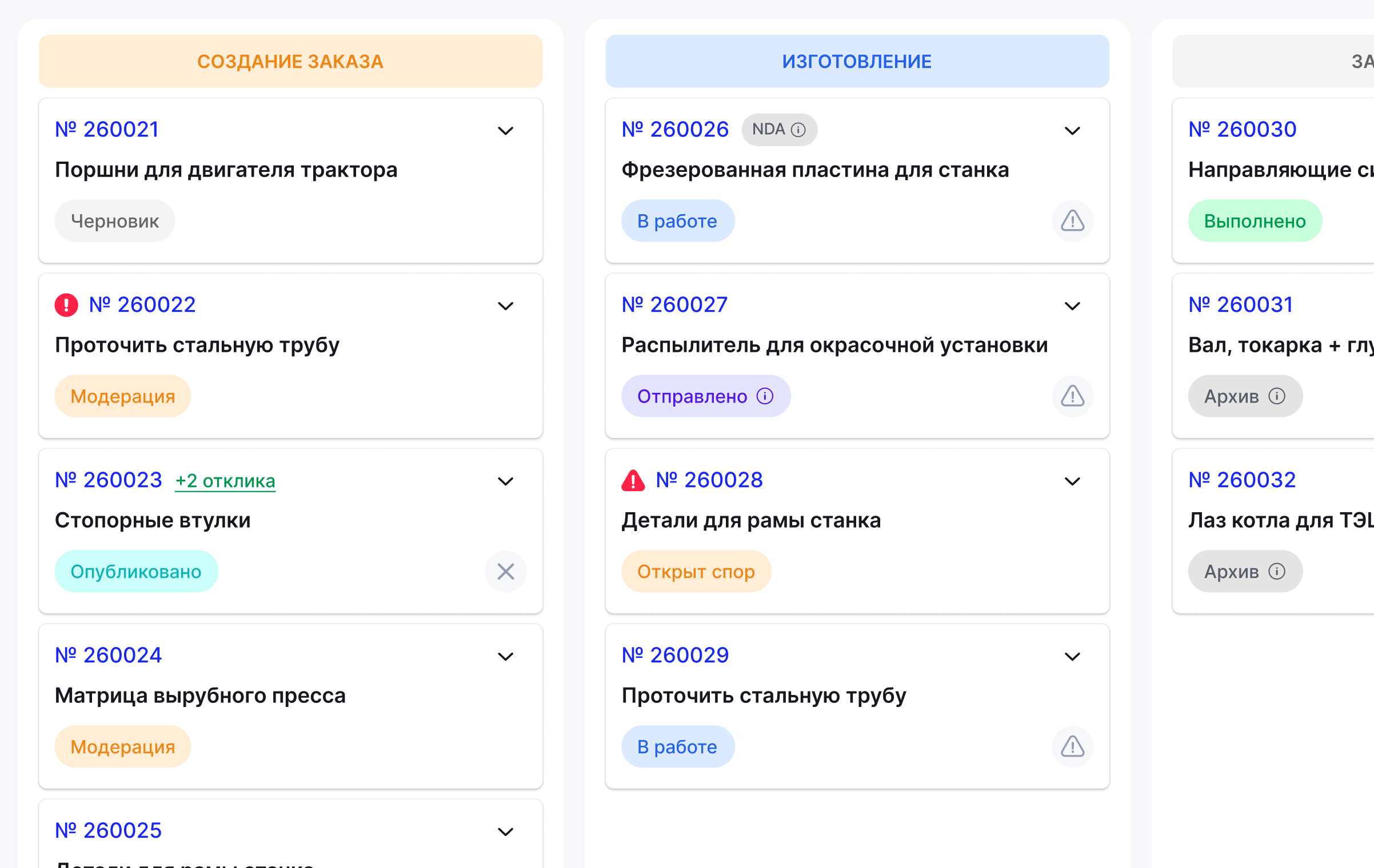 Управляете процессом