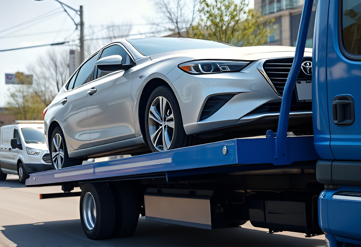 Полноразмерная обложка поста на тему: Дробеструй и покраска эвакуаторов: как мы обновили автопарк за 20 дней