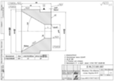 Изготовление матриц и дорнов